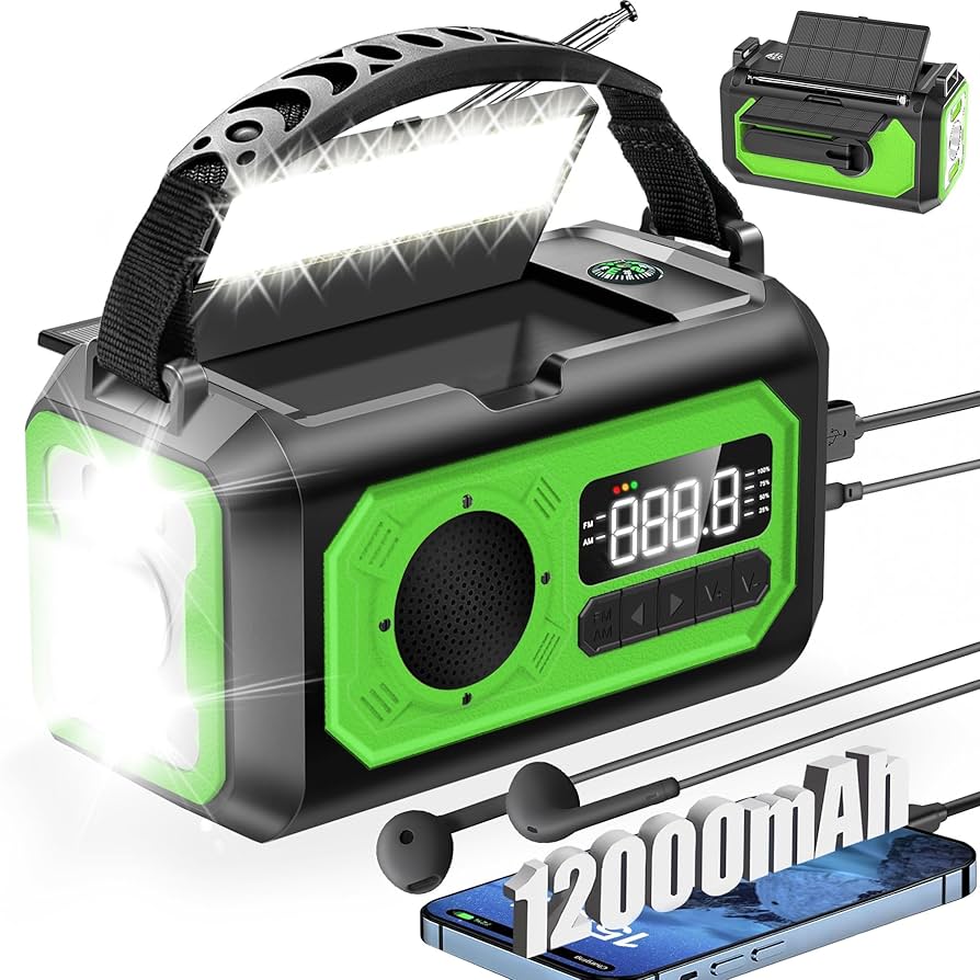 多機能ポータブルラジオ AM/FM Bluetooth LEDライト SOS 多機能ポータブルラジオ AM/FM Bluetooth LEDライト SOS 楽天